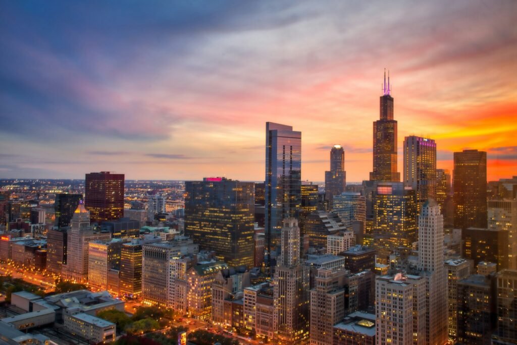 Bus rental with driver in Chicago